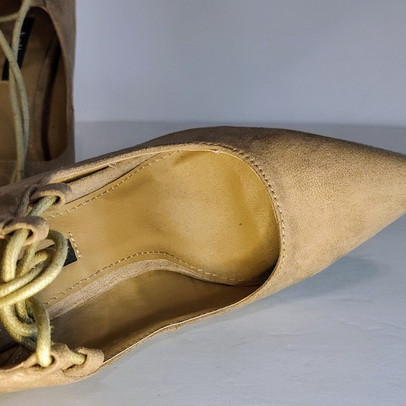 Lace Tie Stiletto high heels - Picture 7 of 10